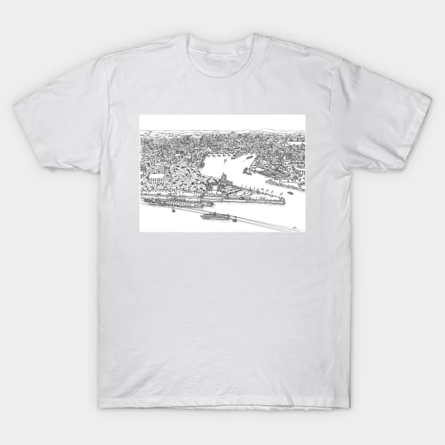 Koblenz, Germany T-Shirt by valery in the gallery